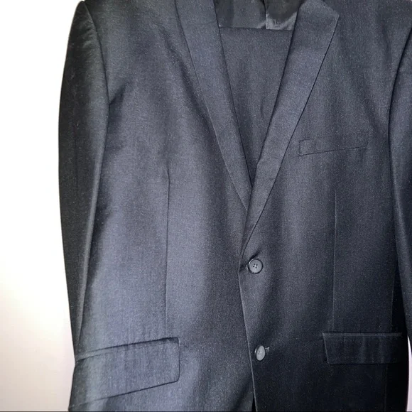 Tazio Mens Slim Charcoal Color Suit Set